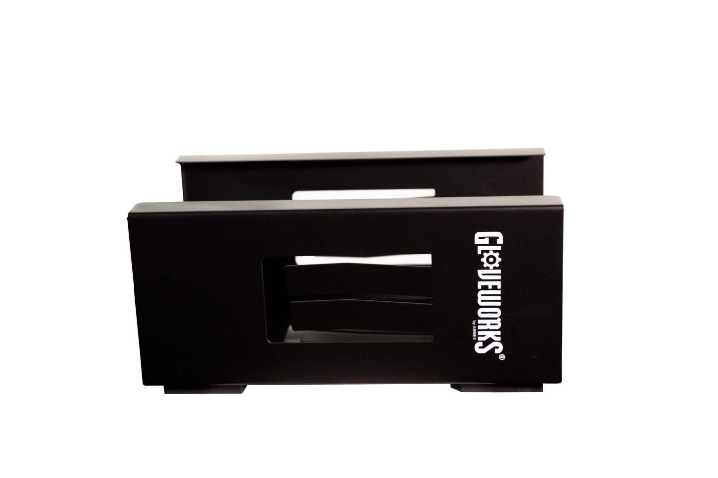GLOVEWORKS by AMMEX Glove Dispenser for GLOVEWORKS Heavy-Duty Raised Diamond Texture (RDT) Gloves, Magnetic Mount